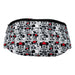 Fanny Pack - Mickey and Minnie Expression Blocks White Black Red Fanny Packs Disney   