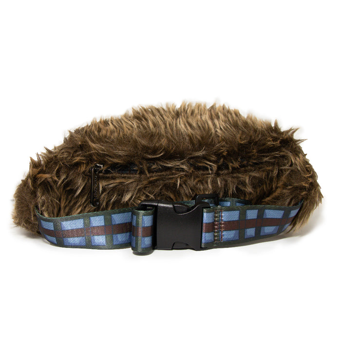 Fanny Pack - Star Wars REBEL ALLIANCE Chewbacca Fur with Bandolier Bounding Browns Grays Fanny Packs Star Wars   