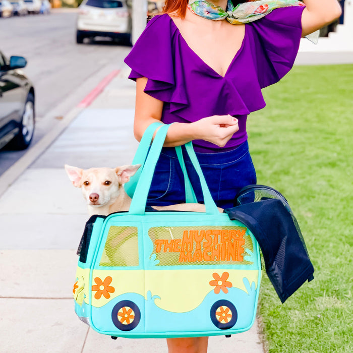 Buckle-Down Pet Carrier - Scooby Doo The Mystery Machine Van Pet Carriers Scooby Doo   