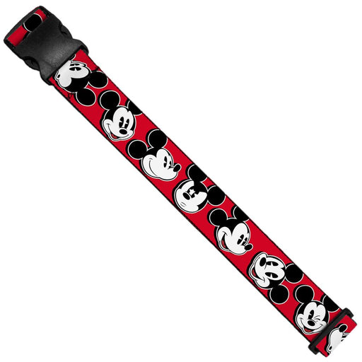 Luggage Strap - Mickey Mouse Expressions Red/Black/White Luggage Straps Disney   