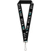 Buckle-Down Lanyard - FUCK YOU/FUCK ME Black/White/Blue Lanyards Buckle-Down   