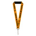 Lanyard - 1.0" - CINCO DE MAYO Hot Peppers Gold/Black/Reds/Green Lanyards Buckle-Down   