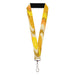 Lanyard - 1.0" - Spots Stacked Weathered Yellows/Browns Lanyards Buckle-Down   