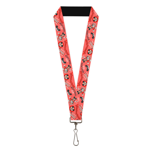 Mickey Mouse Retractable Loungefly Lanyard | Disney Store