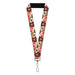 Lanyard - 1.0" - Yellowstone Patches Stacked Browns/Reds/Yellows Lanyards Paramount Network   
