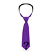Necktie Standard - The Riddler Question Mark Purple Black Neckties DC Comics   