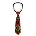 Buckle-Down Necktie - Aboriginal Black/Cream/Multi Color Neckties Buckle-Down   