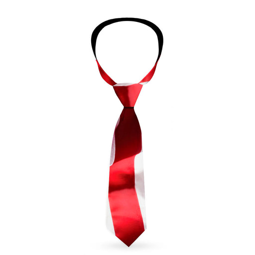 Necktie Standard - American Flag Vivid Stripes CLOSE-UP Red/White Neckties Buckle-Down   