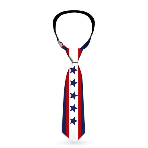 Buckle-Down Necktie - Americana Stars & Stripes 6 Blue/White/Red Neckties Buckle-Down   