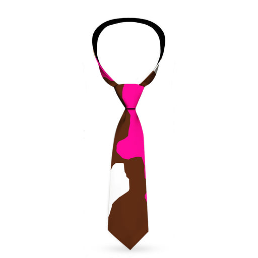 Buckle-Down Necktie - Camo Pink Neckties Buckle-Down   