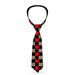 Necktie Standard - Checker Black/Gray/1 Red Neckties Buckle-Down   