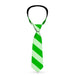Buckle-Down Necktie - Diagonal Stripes Pastel Greens Neckties Buckle-Down   