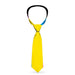 Buckle-Down Necktie - Flag Pansexual Pink/Yellow/Blue Neckties Buckle-Down   