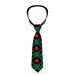 Buckle-Down Necktie - Geometric3 Black/Forest Green/Red Neckties Buckle-Down   