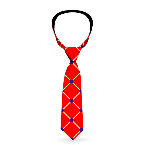 Buckle-Down Necktie - Holiday Trim Stripe Green/Red Neckties Buckle-Down   