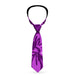 Buckle-Down Necktie - Hibiscus Collage Purple Shades Neckties Buckle-Down   
