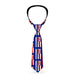 Buckle-Down Necktie - Hawaii Flags Weathered Blue/Red/White Neckties Buckle-Down   