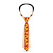 Buckle-Down Necktie - Hot Dog w/Mustard & Ketchup Vivid Neckties Buckle-Down   