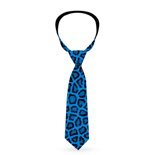 Necktie Standard - Leopard Turquoise Neckties Buckle-Down   