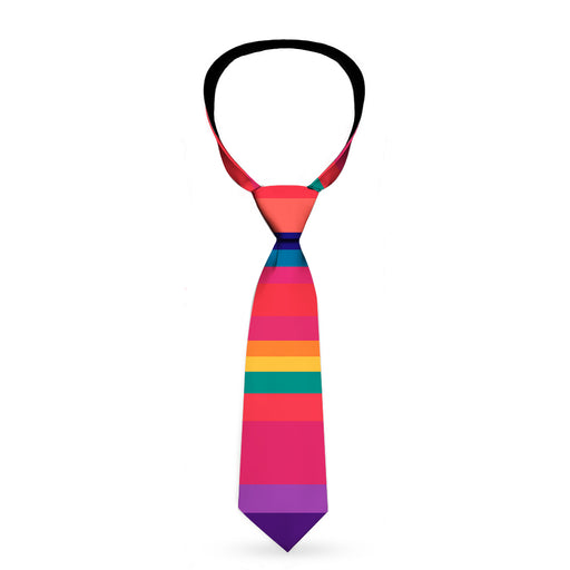Necktie Standard - Lines Reds/Purples Neckties Buckle-Down   
