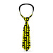 Buckle-Down Necktie - LIKE A BOSS Black/Yellow Neckties Buckle-Down   