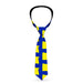 Buckle-Down Necktie - Oregon State Silhouette Blue/Yellow Neckties Buckle-Down   