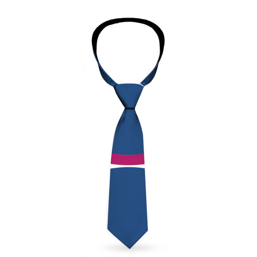 Buckle-Down Necktie - Rings Turquoise/White/Fuchsia Neckties Buckle-Down   