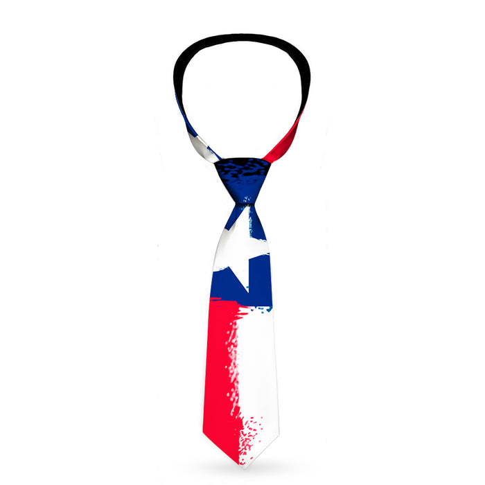 Buckle-Down Necktie - Texas Flag Painting Neckties Buckle-Down   