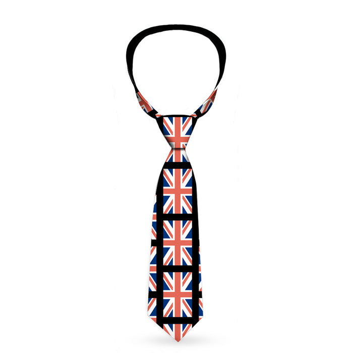 Buckle-Down Necktie - United Kingdom Flags Weathered Neckties Buckle-Down   