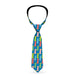 Buckle-Down Necktie - Bowties Blue/Multi Color Neckties Buckle-Down   