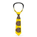 Buckle-Down Necktie - Brown Bear Repeat Yellow Neckties Buckle-Down   
