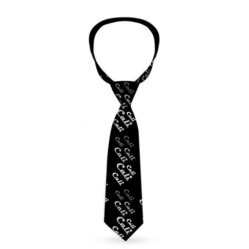 Buckle-Down Necktie - CALI Fade Diagonal Black/Gray/White Neckties Buckle-Down   