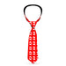 Buckle-Down Necktie - Camera Red/White Neckties Buckle-Down   