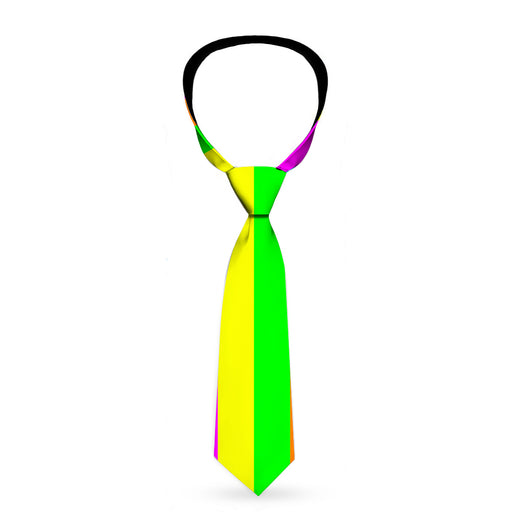 Buckle-Down Necktie - Stripes Purple/Orange/Green/Yellow/Pink/Blue Neckties Buckle-Down   