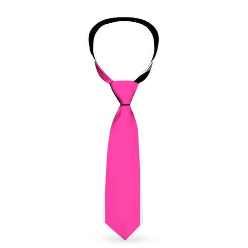Buckle-Down Necktie - Stripes White/Black/White/Pink Neckties Buckle-Down   