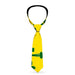Buckle-Down Necktie - Seattle Skyline Yellow/Emerald Green Neckties Buckle-Down   