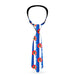 Buckle-Down Necktie - Colorado Skier4/Mountains Blues/White/Red/Yellow Neckties Buckle-Down   