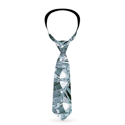 Buckle-Down Necktie - Crystals3 Clear Neckties Buckle-Down   