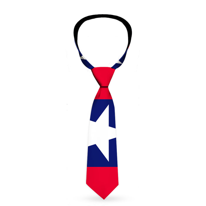 Buckle-Down Necktie - Stars & Stripes Ribbon Red/Blue/White Neckties Buckle-Down   