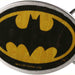 Batman Framed FCWood Black/Yellow - Matte Oval Rock Star Buckle Belt Buckles DC Comics   