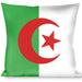 Buckle-Down Throw Pillow - Algeria Flags Throw Pillows Buckle-Down   