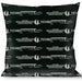 Buckle-Down Throw Pillow - Americana One Hundred Dollar Bill Elements Black/Gray Throw Pillows Buckle-Down   