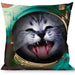 Buckle-Down Throw Pillow - Astronaut Cat in Space Throw Pillows Buckle-Down   