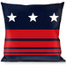 Buckle-Down Throw Pillow - Americana Stars & Stripes4 Blue/White/Red Throw Pillows Buckle-Down   