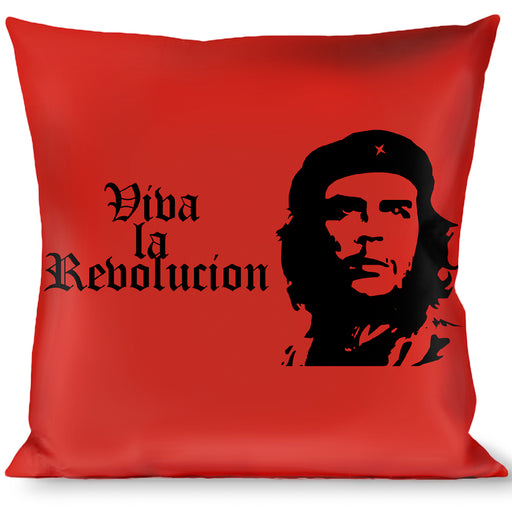 Buckle-Down Throw Pillow - Che Red/Black Throw Pillows Buckle-Down   