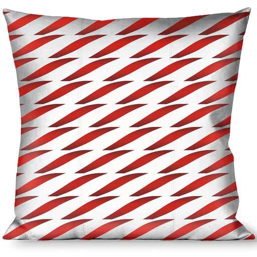 Buckle-Down Throw Pillow - Candy Cane Throw Pillows Buckle-Down   