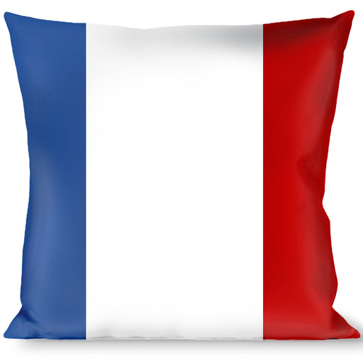 Buckle-Down Throw Pillow - France Flags Throw Pillows Buckle-Down   