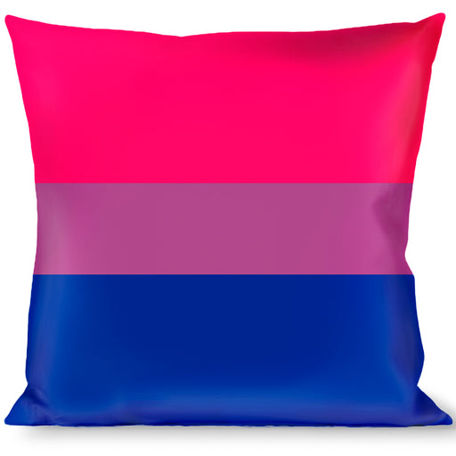 Buckle-Down Throw Pillow - Flag Bisexual Pink/Purple/Blue Throw Pillows Buckle-Down   