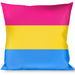 Buckle-Down Throw Pillow - Flag Pansexual Pink/Yellow/Blue Throw Pillows Buckle-Down   