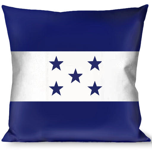 Buckle-Down Throw Pillow - Honduras Flags Throw Pillows Buckle-Down   
